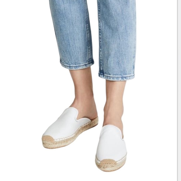 J. Crew Canvas Espadrille Mules - Picture 1 of 6